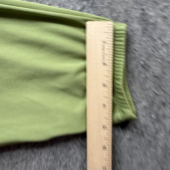 Nike Dri-FIT Challenger Woven Running Pants Men M Green 27" Ankle Zip Tapered - Picture 15 of 16